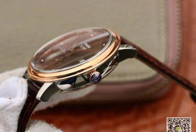 Omega De Ville Prestige 424.23.40.20.13.001 TW Factory 1:1 Best Edition Replica Watch Swiss ETA2824 Brown Dial